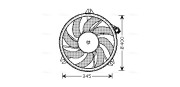 PE7520 Větrák, chlazení motoru AVA QUALITY COOLING