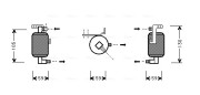 PED195 Susarna, klimatizace AVA QUALITY COOLING