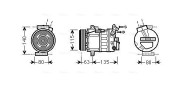 RTAK485 Kompresor, klimatizace AVA QUALITY COOLING