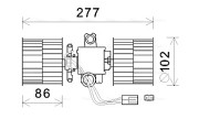 SA8022 vnitřní ventilátor AVA QUALITY COOLING