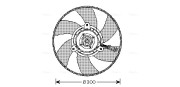 VN7517 Větrák, chlazení motoru AVA QUALITY COOLING