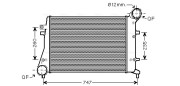 VNA4268 Chladič turba AVA QUALITY COOLING