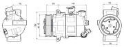 VNAK341 Kompresor, klimatizace AVA QUALITY COOLING