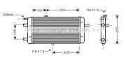 AI2063 Chladič, chlazení motoru AVA QUALITY COOLING