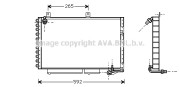 AI5184 Kondenzátor, klimatizace AVA QUALITY COOLING