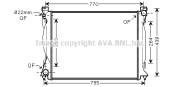 AIA2235 AVA QUALITY COOLING chladič motora AIA2235 AVA QUALITY COOLING