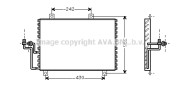 AL5062 AVA QUALITY COOLING kondenzátor klimatizácie AL5062 AVA QUALITY COOLING