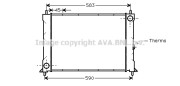 AU2094 AVA QUALITY COOLING chladič motora AU2094 AVA QUALITY COOLING