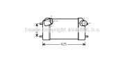 AU4181 AVA QUALITY COOLING chladič plniaceho vzduchu AU4181 AVA QUALITY COOLING