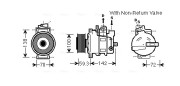 AIK334 Kompresor, klimatizace AVA QUALITY COOLING