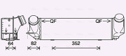 BW4561 Chladič turba AVA QUALITY COOLING