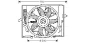 BW7504 AVA QUALITY COOLING nezařazený díl BW7504 AVA QUALITY COOLING