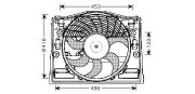 BW7513 AVA QUALITY COOLING nezařazený díl BW7513 AVA QUALITY COOLING