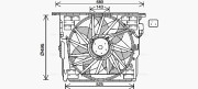 BW7564 AVA QUALITY COOLING nezařazený díl BW7564 AVA QUALITY COOLING