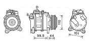 BWK492 Kompresor, klimatizace AVA QUALITY COOLING