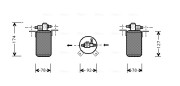 BWD021 AVA QUALITY COOLING nezařazený díl BWD021 AVA QUALITY COOLING