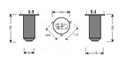 BWD221 AVA QUALITY COOLING vysúżač klimatizácie BWD221 AVA QUALITY COOLING