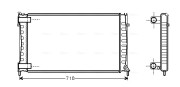 CN2144 AVA QUALITY COOLING chladič motora CN2144 AVA QUALITY COOLING