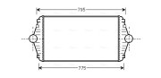 CN4086 Chladič turba AVA QUALITY COOLING