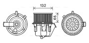 CN8302 Elektromotor, vnitřní ventilátor AVA QUALITY COOLING