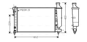 CNA2116 AVA QUALITY COOLING nezařazený díl CNA2116 AVA QUALITY COOLING