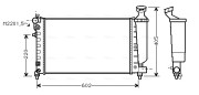 CNA2119 AVA QUALITY COOLING nezařazený díl CNA2119 AVA QUALITY COOLING