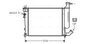 CNA2154 AVA QUALITY COOLING nezařazený díl CNA2154 AVA QUALITY COOLING