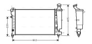 CNA2196 AVA QUALITY COOLING nezařazený díl CNA2196 AVA QUALITY COOLING