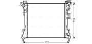 CR2104 AVA QUALITY COOLING chladič motora CR2104 AVA QUALITY COOLING