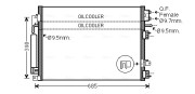 CR5123D Kondenzátor, klimatizace AVA QUALITY COOLING