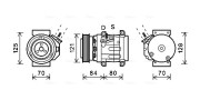 CTK037 AVA QUALITY COOLING nezařazený díl CTK037 AVA QUALITY COOLING