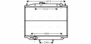 DN2265 AVA QUALITY COOLING chladič motora DN2265 AVA QUALITY COOLING