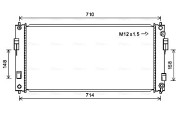 DN2391 AVA QUALITY COOLING chladič motora DN2391 AVA QUALITY COOLING