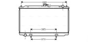 DNA2216 Chladič, chlazení motoru AVA QUALITY COOLING