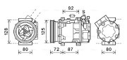 DNAK429 Kompresor, klimatizace AVA QUALITY COOLING