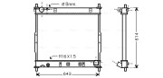 DWA2062 AVA QUALITY COOLING nezařazený díl DWA2062 AVA QUALITY COOLING