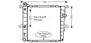 FD2026 AVA QUALITY COOLING chladič motora FD2026 AVA QUALITY COOLING