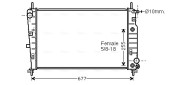 FD2197 AVA QUALITY COOLING chladič motora FD2197 AVA QUALITY COOLING