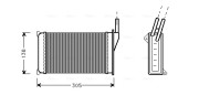 FD6093 AVA QUALITY COOLING nezařazený díl FD6093 AVA QUALITY COOLING