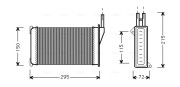 FD6098 AVA QUALITY COOLING nezařazený díl FD6098 AVA QUALITY COOLING