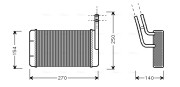 FD6132 AVA QUALITY COOLING nezařazený díl FD6132 AVA QUALITY COOLING