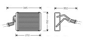 FD6317 Výměník tepla, vnitřní vytápění AVA QUALITY COOLING