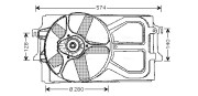 FD7517 AVA QUALITY COOLING nezařazený díl FD7517 AVA QUALITY COOLING