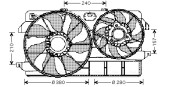 FD7535 AVA QUALITY COOLING nezařazený díl FD7535 AVA QUALITY COOLING