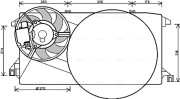 FD7545 Větrák, chlazení motoru AVA QUALITY COOLING