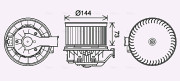 FD8629 AVA QUALITY COOLING elektromotor vnútorného ventilátora FD8629 AVA QUALITY COOLING