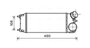 FDA4476 Chladič turba AVA QUALITY COOLING