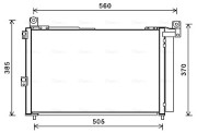 FDA5486D Kondenzátor, klimatizace AVA QUALITY COOLING