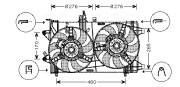 FT7538 AVA QUALITY COOLING nezařazený díl FT7538 AVA QUALITY COOLING