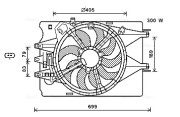 FT7600 AVA QUALITY COOLING nezařazený díl FT7600 AVA QUALITY COOLING